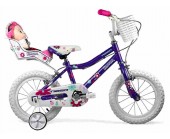 12" Tiger Blossom Purple Bike Suitable for 2 1/2 to 4 years old